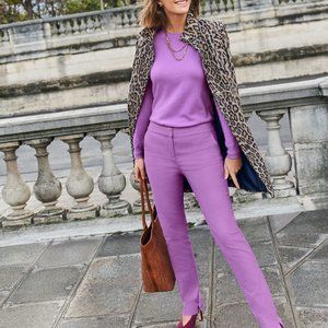 Boden Richmond Pants Lupin Trouser Power Stretch size 4